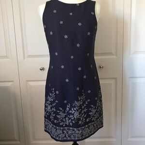 Caren Desiree Company Blue Sleevless Flora Dress Size 8​